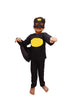 Black Bat Superhero Comic Movie Character Kids Fancy Dress Costume - Standard